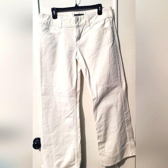 LONDONJEAN Denim - LONDONJEAN Women's White Wide Leg Jeans